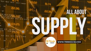 Supply  Supply curves and changes in Supply  ThinkIGCSEcom [upl. by Ahsinrat]