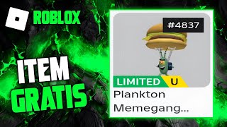 Cara Mendapatkan ItemUgc Limited Gratis Di Roblox Spongebob Simulator [upl. by Enomys]