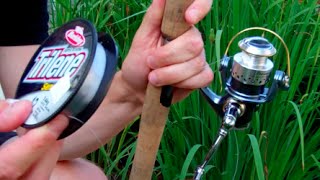 How To Put Line On A Spinning Reel [upl. by Sasha]