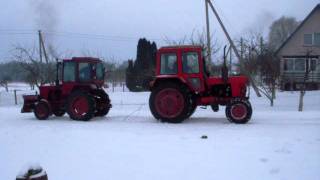 t25 VS mtz80 [upl. by Skilken]