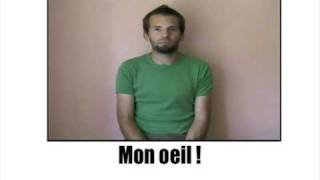 Learn French Gestures  Mon oeil [upl. by Sackman]