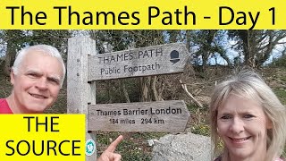 Thames Path  Source to London  Kemble to Cricklade  Day 1 of 12 [upl. by Adnawed350]