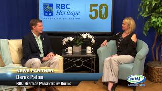 TALK OF THE TOWN  Derek Paton RBC Heritage  3272018 [upl. by Noisla]