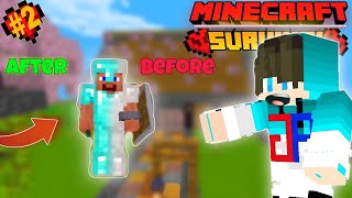 MINECRAFT SURVIVAL SERIES  IN HINDI 64DIAMOND ARMOUR PE2🥰🤯minecraftsurvivalseries [upl. by Enilekaj286]