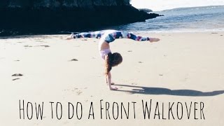 How to do a Front Walkover [upl. by Gnov]