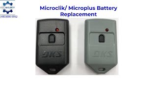 Doorking Microclik Microplus Battery Replacement [upl. by Barimah800]