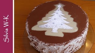 Winterapfeltorte  Weihnachtstorte  Apfelsahnetorte  Apfeltorte [upl. by Gudren]