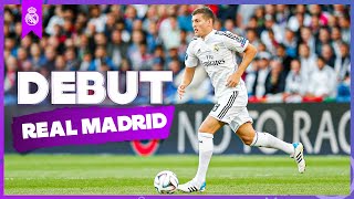 TONI KROOS DEBUT with Real Madrid [upl. by Annohsak908]