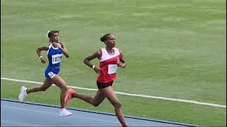 Island Champs 2024  600m Under14 Girls Finals [upl. by Snoddy646]