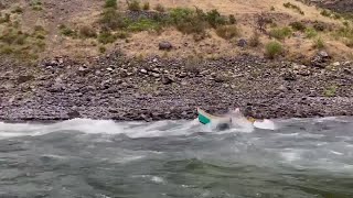 Video Matt Weaver runs Bangtail in the Salmon River [upl. by Niliak]