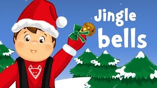 Jingle bells Jingle bells Jingle all the way christmas song for kids with lyrics [upl. by Adnol]