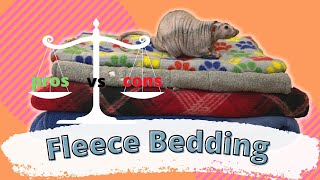 Fleece Bedding for Rats pros and cons [upl. by Leizahaj]