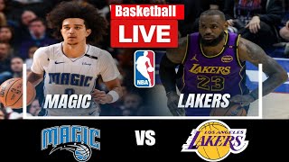 LIVE Los Angeles Lakers vs Orlando Magic  NBA  2K Live [upl. by Zetnom]