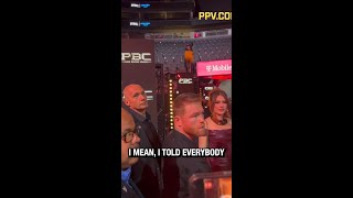 Canelo shares his thoughts on a Bivol rematch and trainer Eddy Reynoso [upl. by Annoyi]