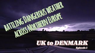 Vanlife Roadtrip UK to Denmark first leg  Fulltime Nomads Explore Northern Europe [upl. by Freddie]