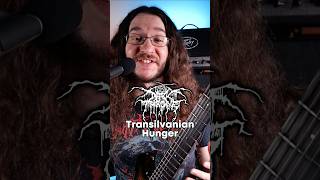 Darkthrone  Transilvanian Hunger guitar metal blackmetal [upl. by Kattie]