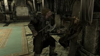 Ulfric Stormcloak Kills Elenwen [upl. by Nevaed]