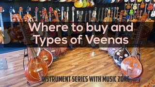 Veena  Instrument series  Music Zone  Where to buy Veena  Types of veena  Ranjani mahesh [upl. by Zakarias]