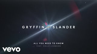 Gryffin SLANDER  All You Need To Know Audio ft Calle Lehmann [upl. by Tebazile714]