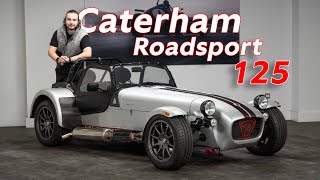 A Stunning Caterham Roadsport 125  A Walk Around With Jean [upl. by Nayr]