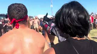 WALL OF DEATH POV  Set It Off  Rocklahoma 2024 [upl. by Idnarb76]