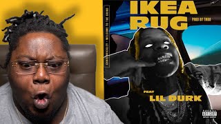 DURK ALBUM BOUT TO DROP Lil Durk  IKEA Rug Official Audio REACTION [upl. by Diantha]