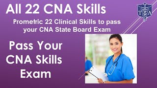 All 22 Skills on the CNA Clinical Exam CNA Training Classes in New York [upl. by Carver]