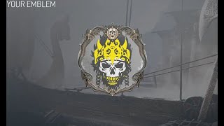 For Honor Emblem Tutorial Undead King Update [upl. by Lissa]