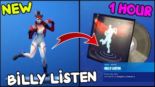 FORTNITE BILLY LISTEN Billy Bounce Lobby Music 1 HOUR [upl. by Fulvia]