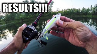 The Whopper Plopper is REMARKABLE for targeting SUBMERGED GRASS Fall Transition Bass Fishing Tips [upl. by Alleunam763]