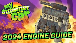 How to Build the Engine in My Summer Car 2024 [upl. by Anor]