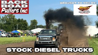 Stock Diesel Trucks  Corn Daze Festival 2024  Minier Il [upl. by Hirz310]