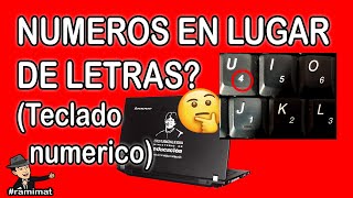 Teclado Escribe Números en Lugar de Letras en Lenovo E47g de Profesor [upl. by Rosen]