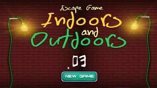 Escape Game Indoors And Outdoors 3 WalkThrough  FirstEscapeGames [upl. by Joaquin951]