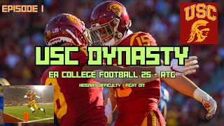 I Rebuild the USC Trojans back to National Champs  Ep 1 [upl. by Ailecra]