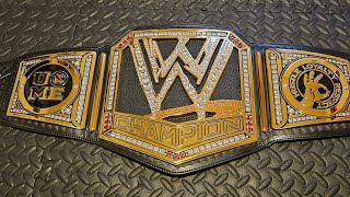 WWE World Heavyweight Championship Replica Belt 2013 Review [upl. by Ayotas]