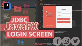 JavaFX Tutorial  Login Screen with database connection 2021 [upl. by Enilarac56]