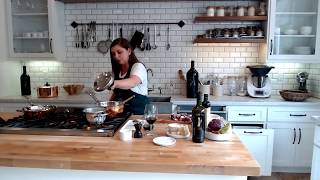 Radicchio risotto with Hestan Malbec by Giulia Ruffoni  LIVE [upl. by Dewain534]