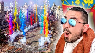 😱🔥 Esto Fue Lo Más Lindo Que Vi en España  FALLAS VALENCIA 2022   Pablo Arroyo [upl. by Ycats]