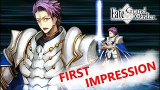 Saber Lancelot First Impression  NP Loop Myth or Fact FGO NA [upl. by Aifas961]