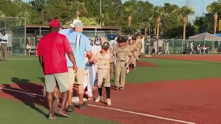 Youth baseball coach removed after rough encounter with opposing players after loss [upl. by Cornie]