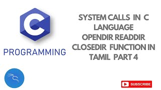 system call  opendir readdir closedir function using ubuntu in c programming language [upl. by Kirsteni961]