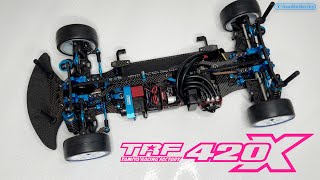 TAMIYA TRF420X  Unboxing amp Build [upl. by Avram448]