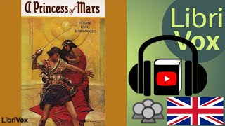 A Princess of Mars by Edgar Rice BURROUGHS read by Various  Full Audio Book [upl. by Nylicaj]