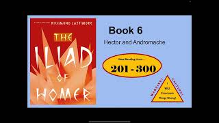 The Iliad  Book 6  Audiobook [upl. by Aekerly714]