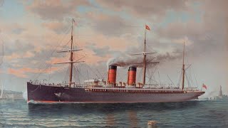 Cunard Line March 1884 [upl. by Ecreip723]