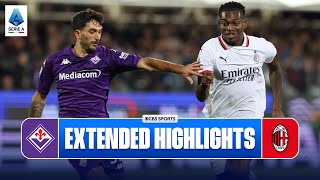 Fiorentina vs AC Milan Extended Highlights  Serie A  CBS Sports Golazo [upl. by Bray]