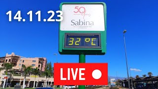 🔴LIVE MASPALOMAS Gran Canaria November 14 2023 Wetter Weather [upl. by Atteiram]