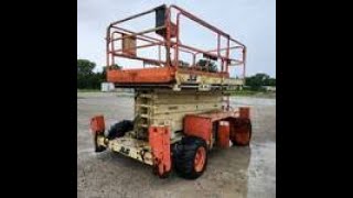 40  RTS  JLG Scissor Lift  Year 2000  7655 Hours [upl. by Standley]