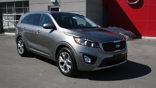 2016 Kia Sorento SX AWD Review and Test Drive [upl. by Monika]